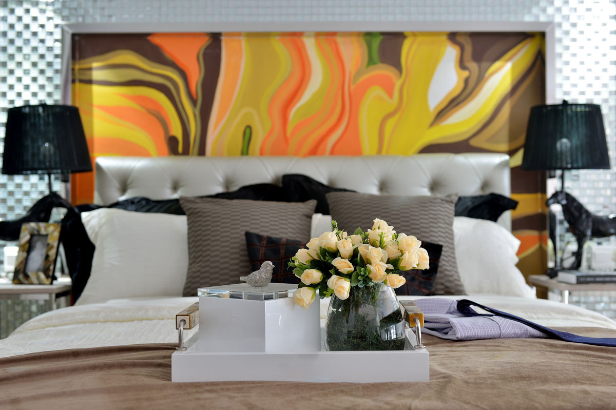 龍湖九里晴川-現(xiàn)代簡(jiǎn)約-臥室設(shè)計(jì)效果圖