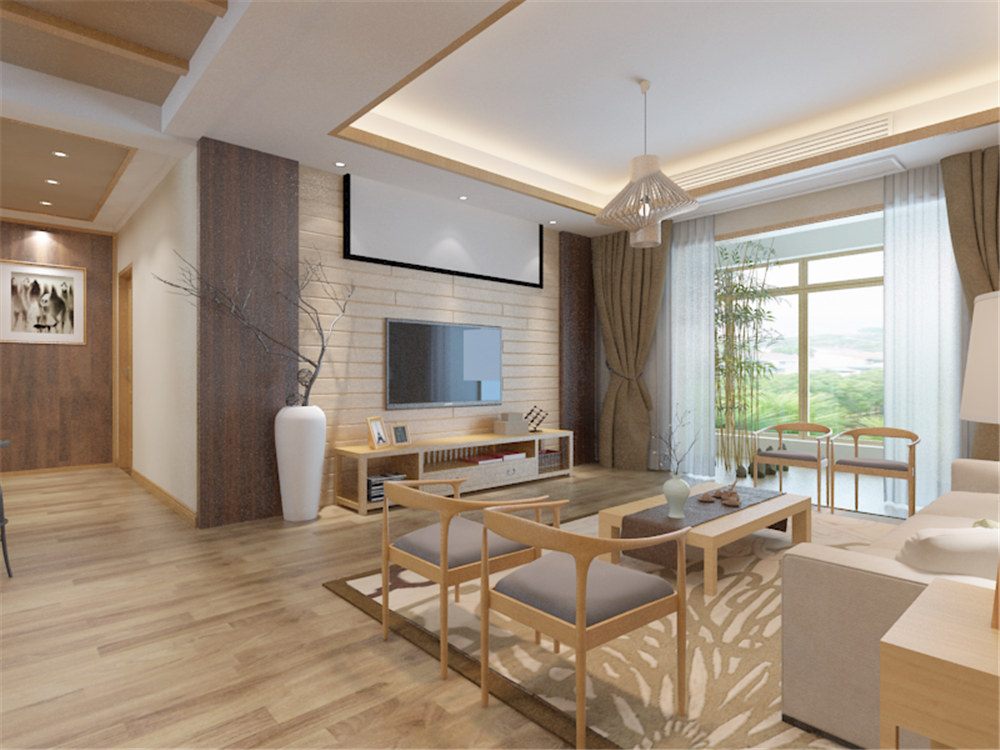 龍湖九里晴川-現(xiàn)代簡約-臥室設計效果圖