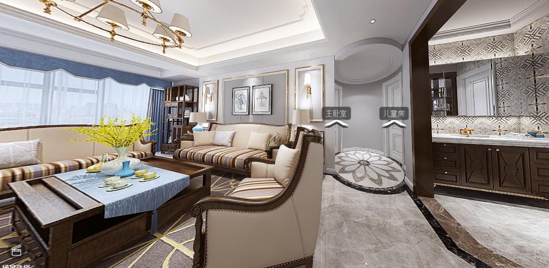 龍湖九里晴川-現(xiàn)代簡約-臥室設(shè)計(jì)效果圖